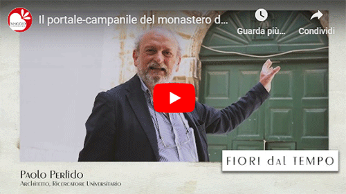 Il portale-campanile del monastero di San Benedetto