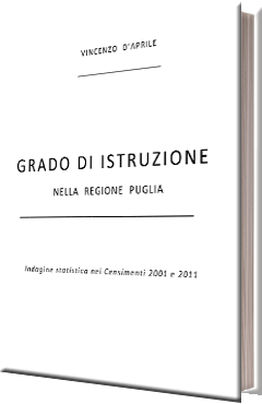 eBook "Grado di Istruzione Regione Puglia Censimenti 2001 e 2011"